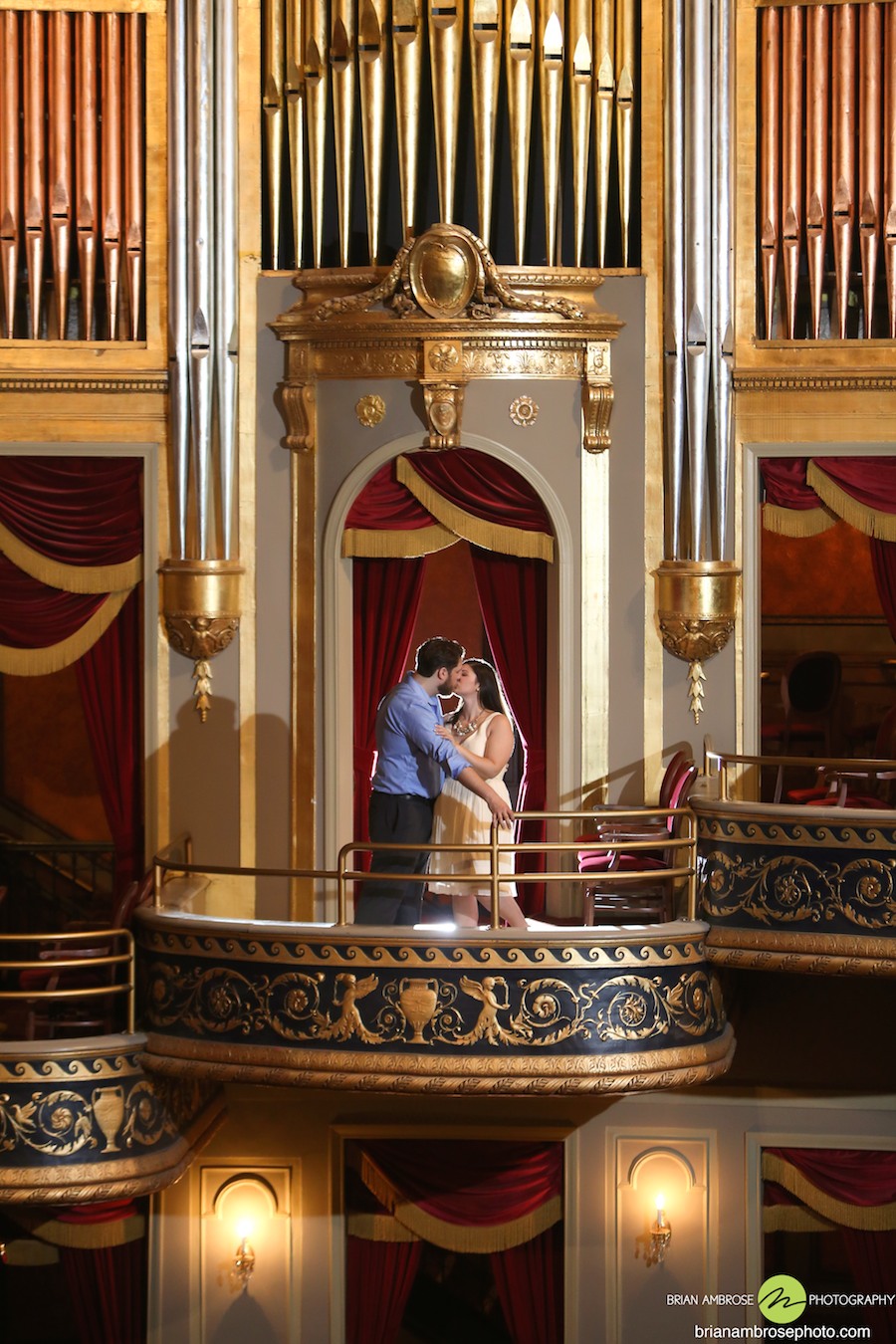 Palace Theater Engagement Shoot
