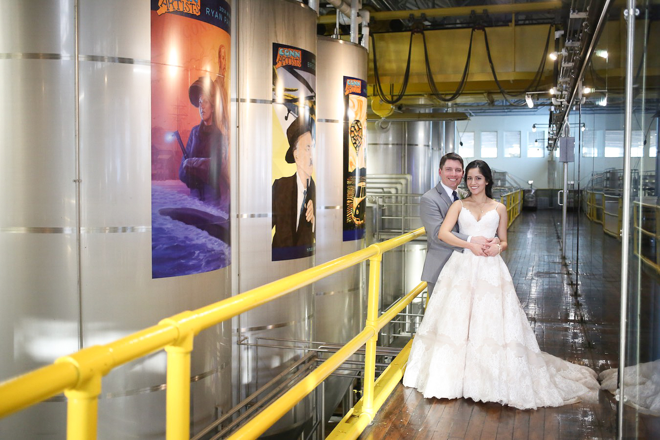 Two Roads Brewery Wedding